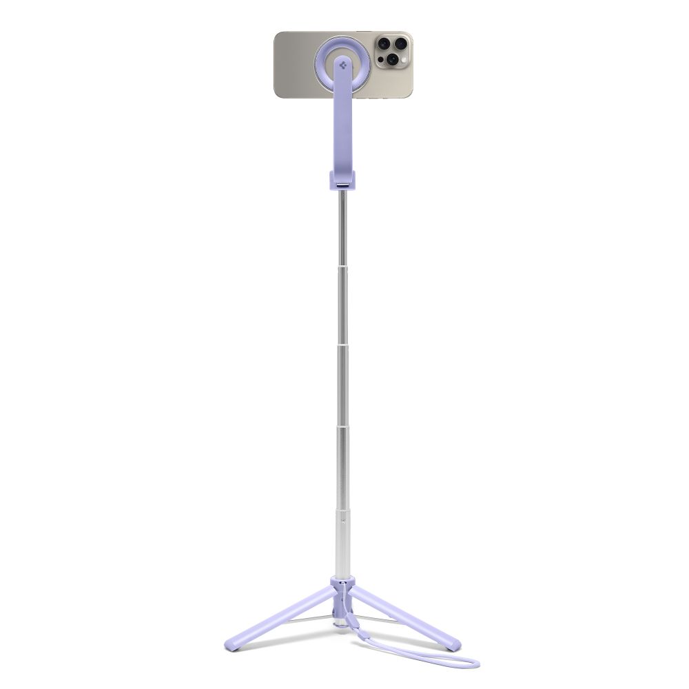 Spigen 74 cm MagSafe Bluetooth Selfiestick Tripod Lavender