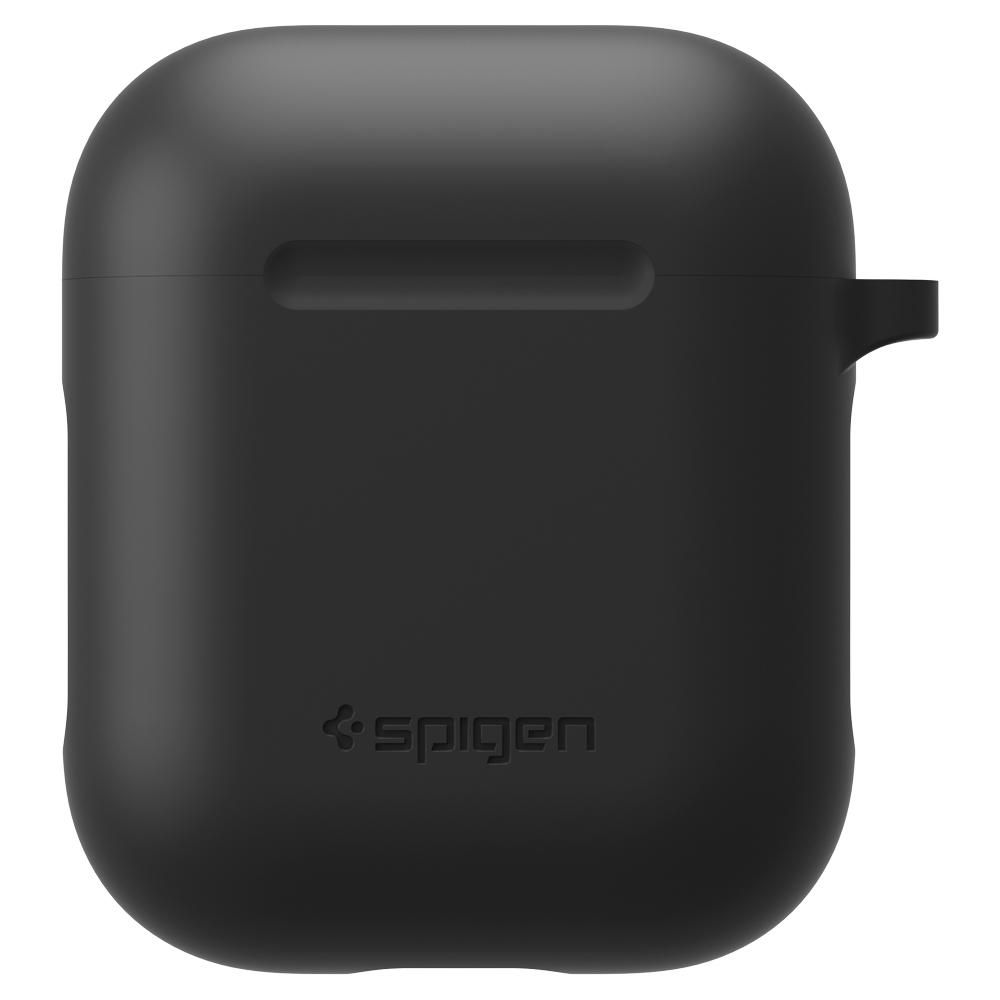 Spigen AirPods Skal Silicone Fit Svart