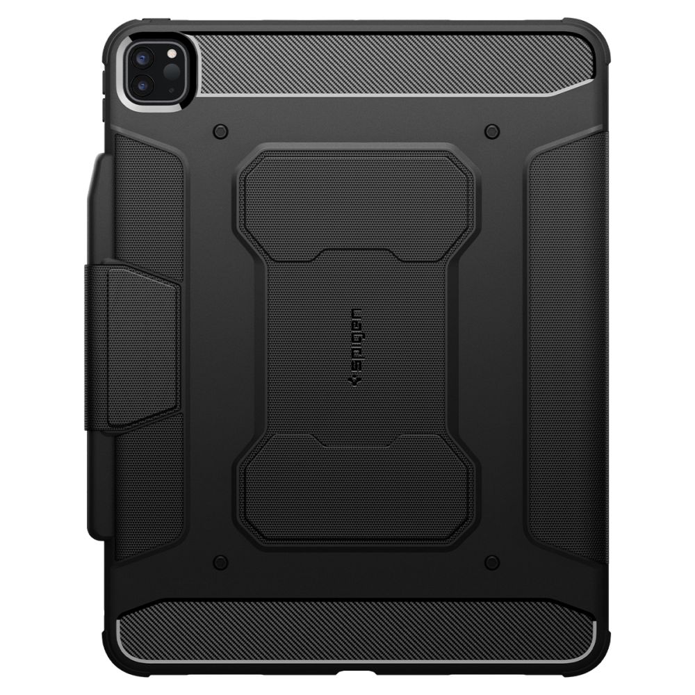 Spigen iPad Pro 13 2024 Fodral Rugged Armor 'Pro' Svart