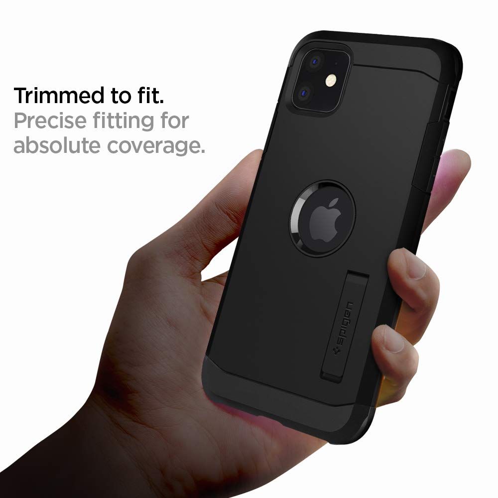 Spigen iPhone 11 Skal Tough Armor Svart