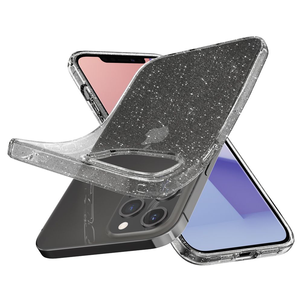 Spigen iPhone 12 / 12 Pro Skal Liquid Crystal Glitter