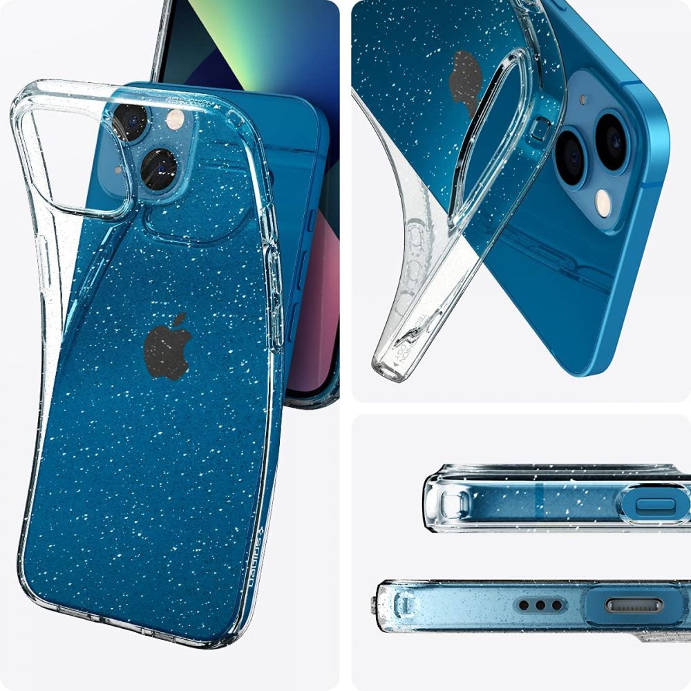 Spigen iPhone 13 Skal Liquid Crystal Glitter