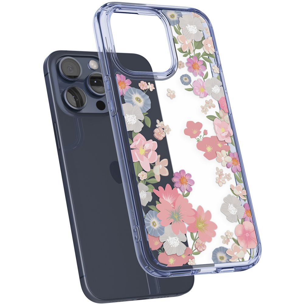 Spigen iPhone 15 Pro Skal Ultra Hybrid Blossom