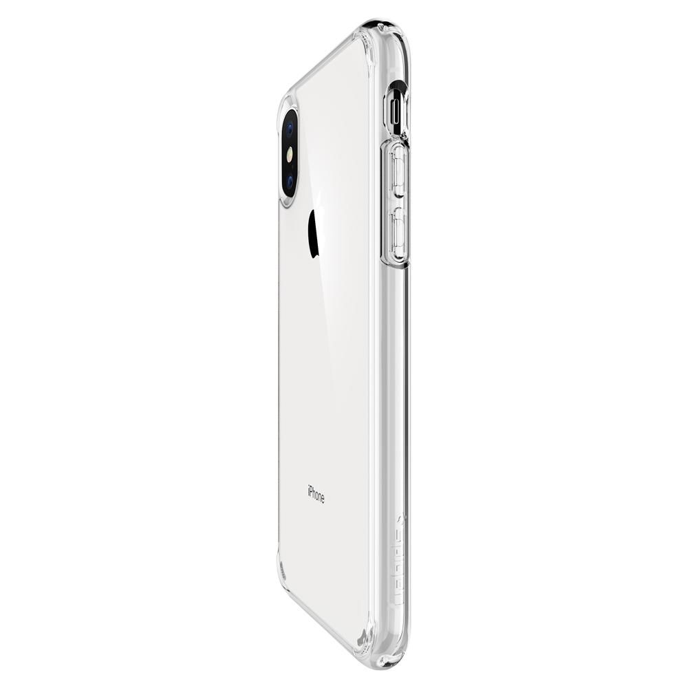 Spigen iPhone X/Xs Skal Ultra Hybrid Crystal Clear