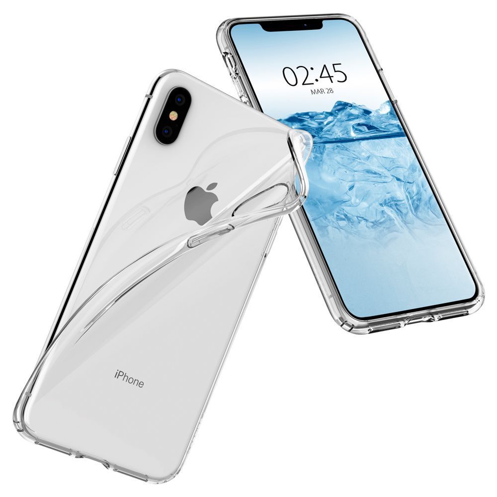 Spigen iPhone X/Xs Skal Liquid Crystal Clear