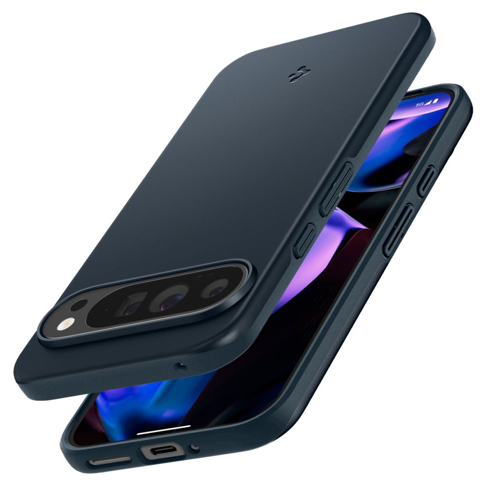 Spigen Google Pixel 9 Pro XL Skal Thin Fit Metal Slate