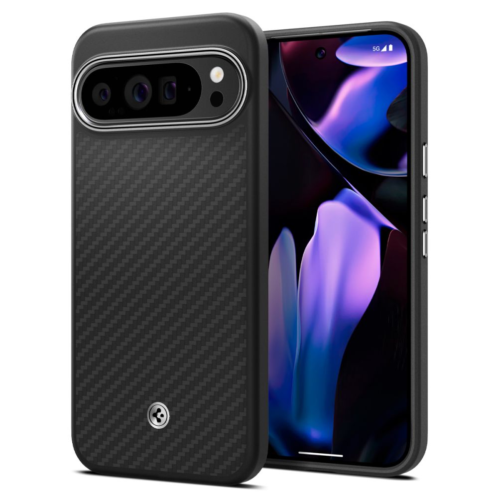 Spigen Google Pixel 9 Pro XL Skal Enzo Aramid Matt Svart