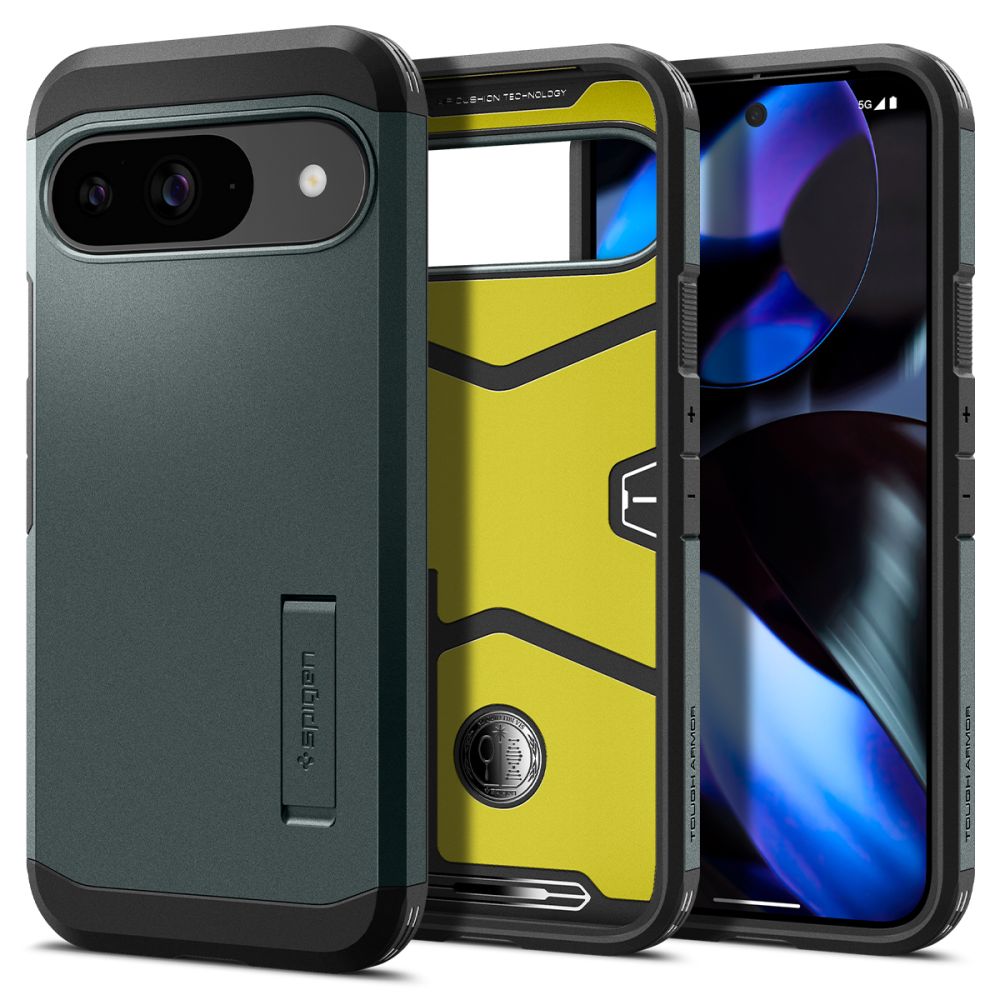 Spigen Google Pixel 9/9 Pro Skal Tough Armor Abyss Green