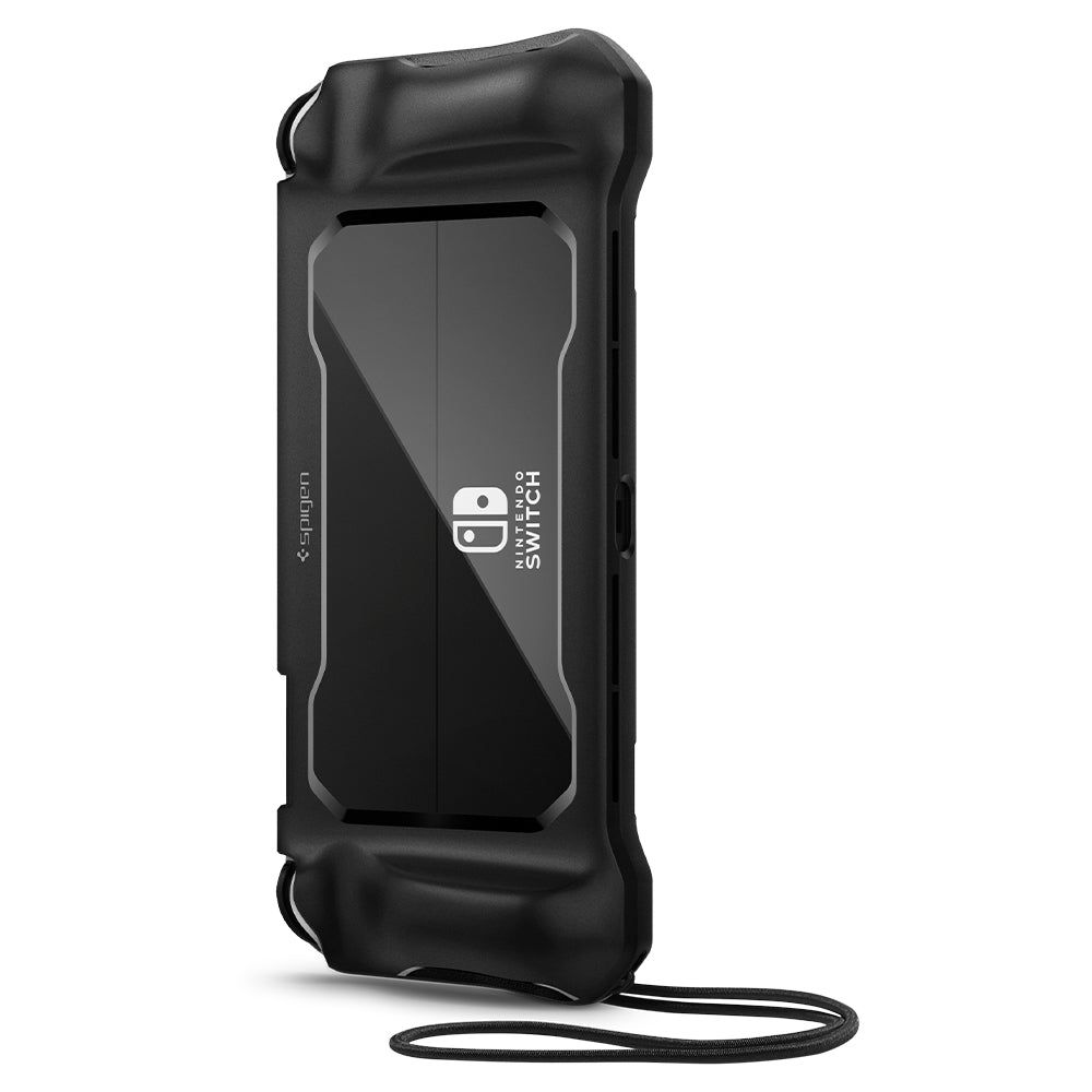 Spigen Nintendo Switch OLED Skal Rugged Armor Matt Svart