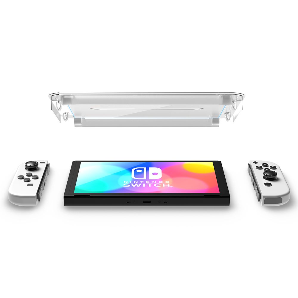 Spigen Nintendo Switch OLED Skärmskydd GLAS.tR 