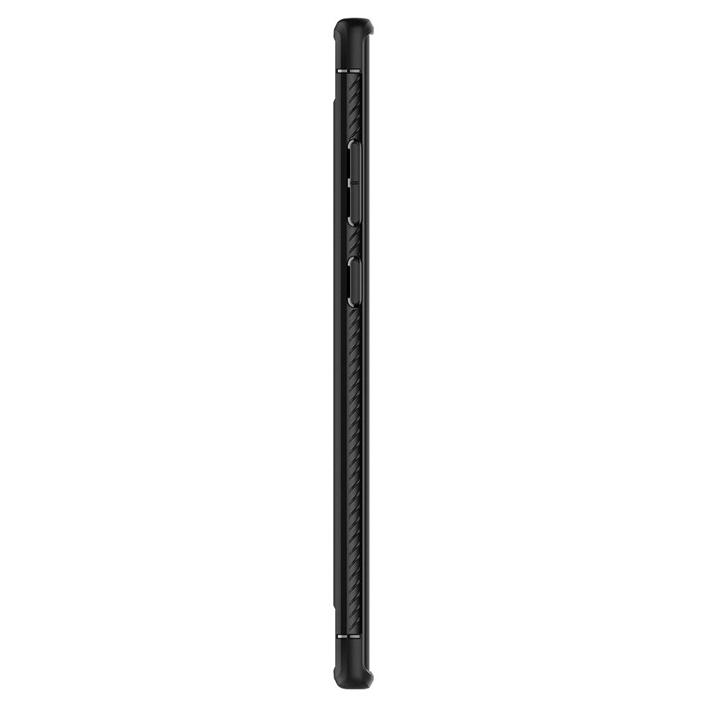 Spigen Samsung Galaxy Note 10 Plus Skal Rugged Armor Svart