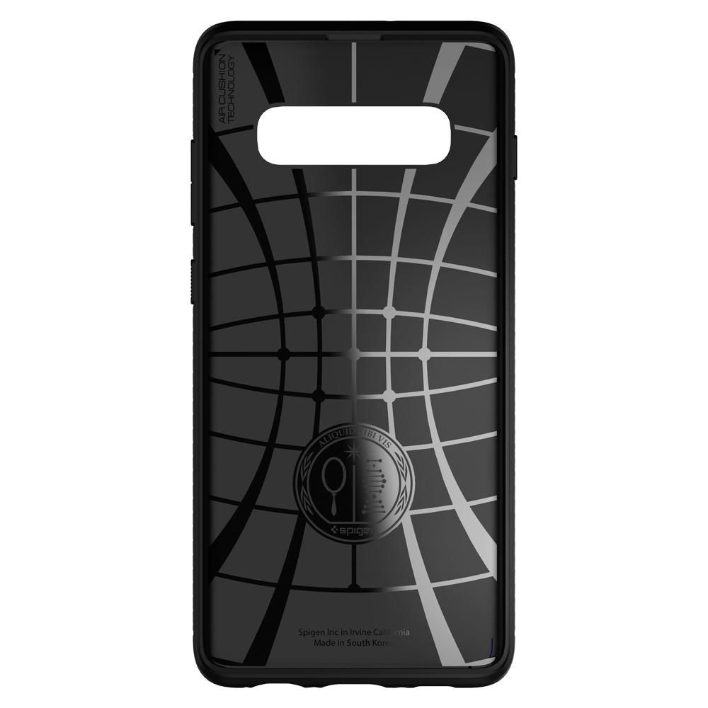 Spigen Samsung Galaxy S10 Skal Rugged Armor Svart