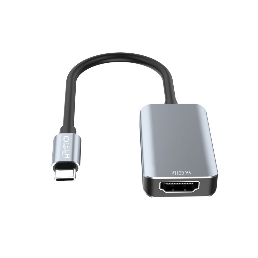 Tech-Protect USB-C-HDMI 4K 60Hz Adapter UltraBoost Svart