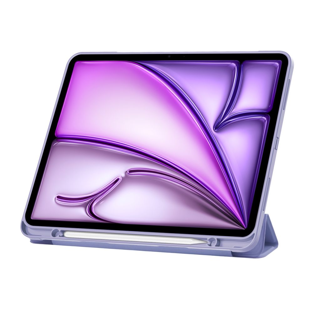 Tech-Protect iPad Air 13 2024 Fodral SmartCase Pennhållare Violet