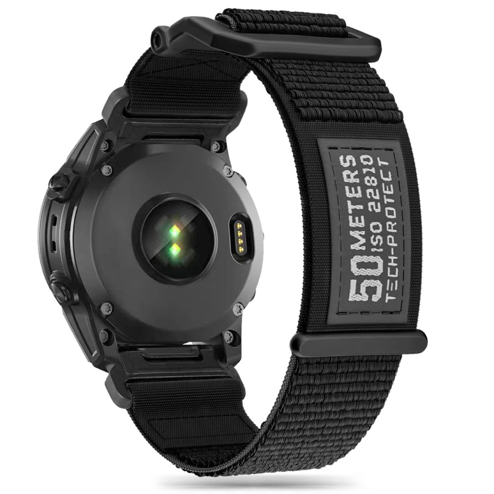 Tech-Protect Garmin Fenix 26 mm Armband Scout Svart