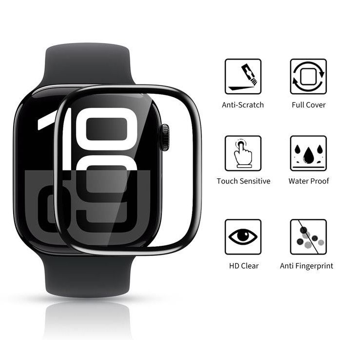 HOFI Xiaomi Smart Band 8 2-PACK Skärmskydd Pro+ Svart