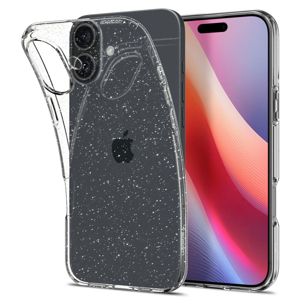 Spigen iPhone 16 Plus Skal Liquid Crystal Glitter