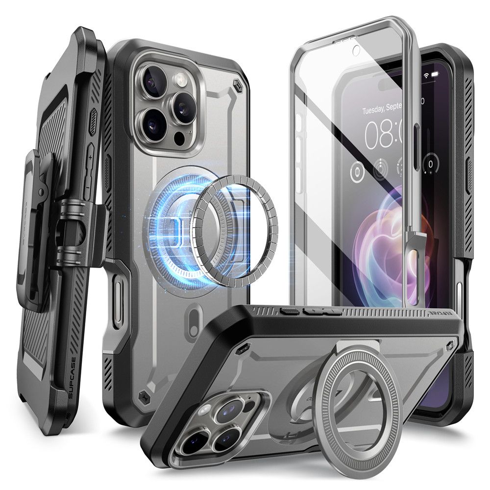 Supcase iPhone 16 Pro Skal MagSafe Unicorn Beetle Pro Tigrey