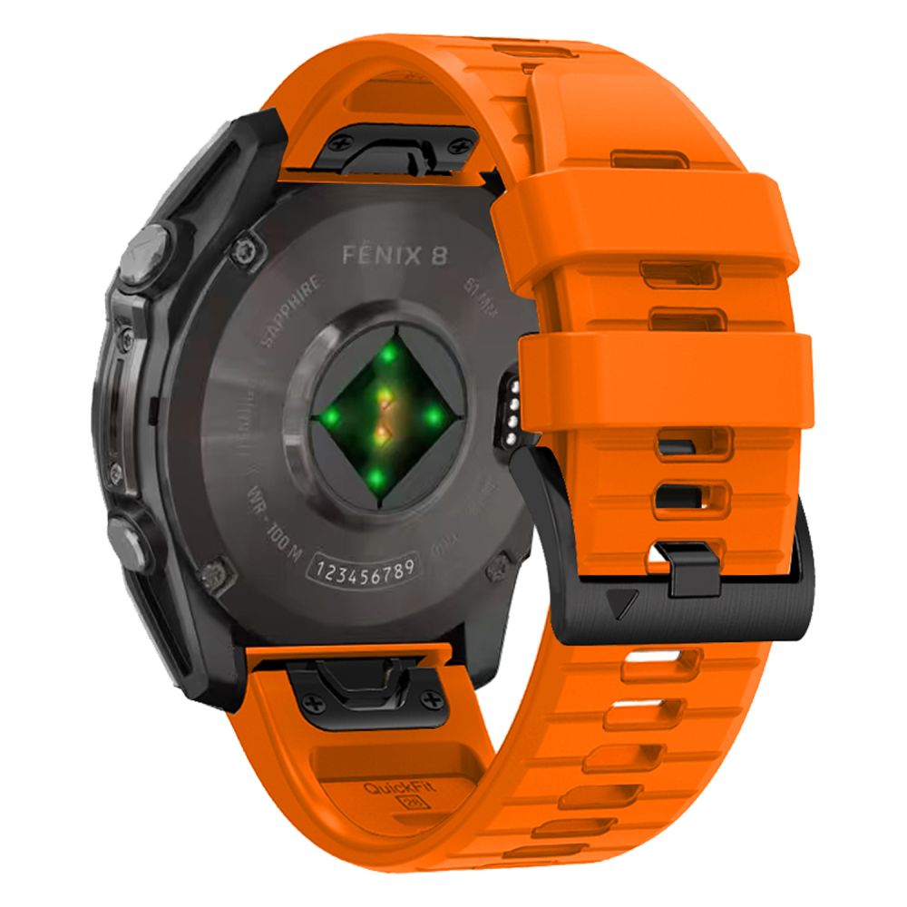 Tech-Protect Garmin Fenix 51 mm Armband Silicone Line Orange