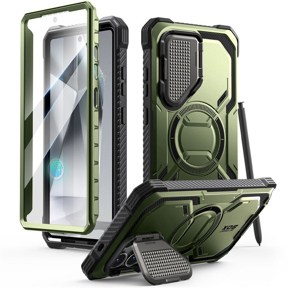 Supcase Galaxy S25 Ultra Skal MagSafe Iblsn ArmorBox Guldan