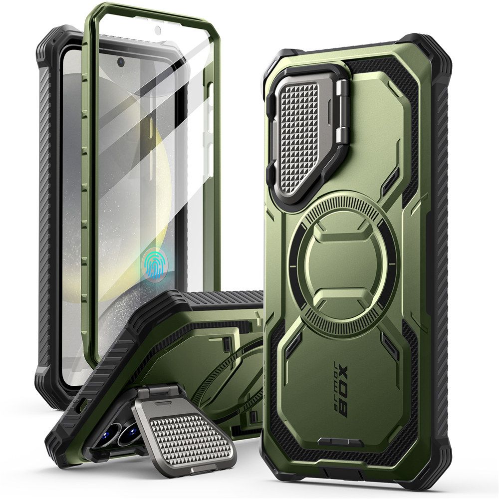 Supcase Galaxy S25 Skal MagSafe Iblsn ArmorBox Guldan