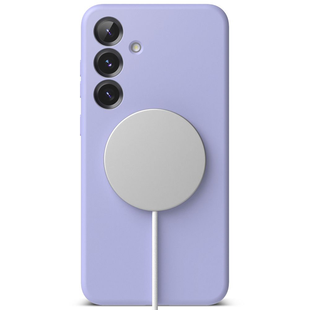 Ringke Galaxy S25 Skal MagSafe Silicone Lavender