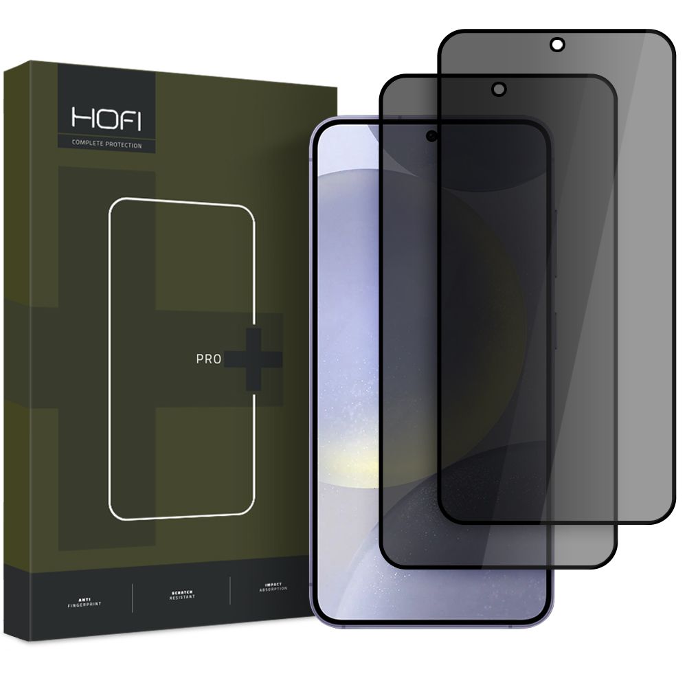 HOFI Galaxy S25 2-PACK Skärmskydd Pro+ Härdat Glas Privacy