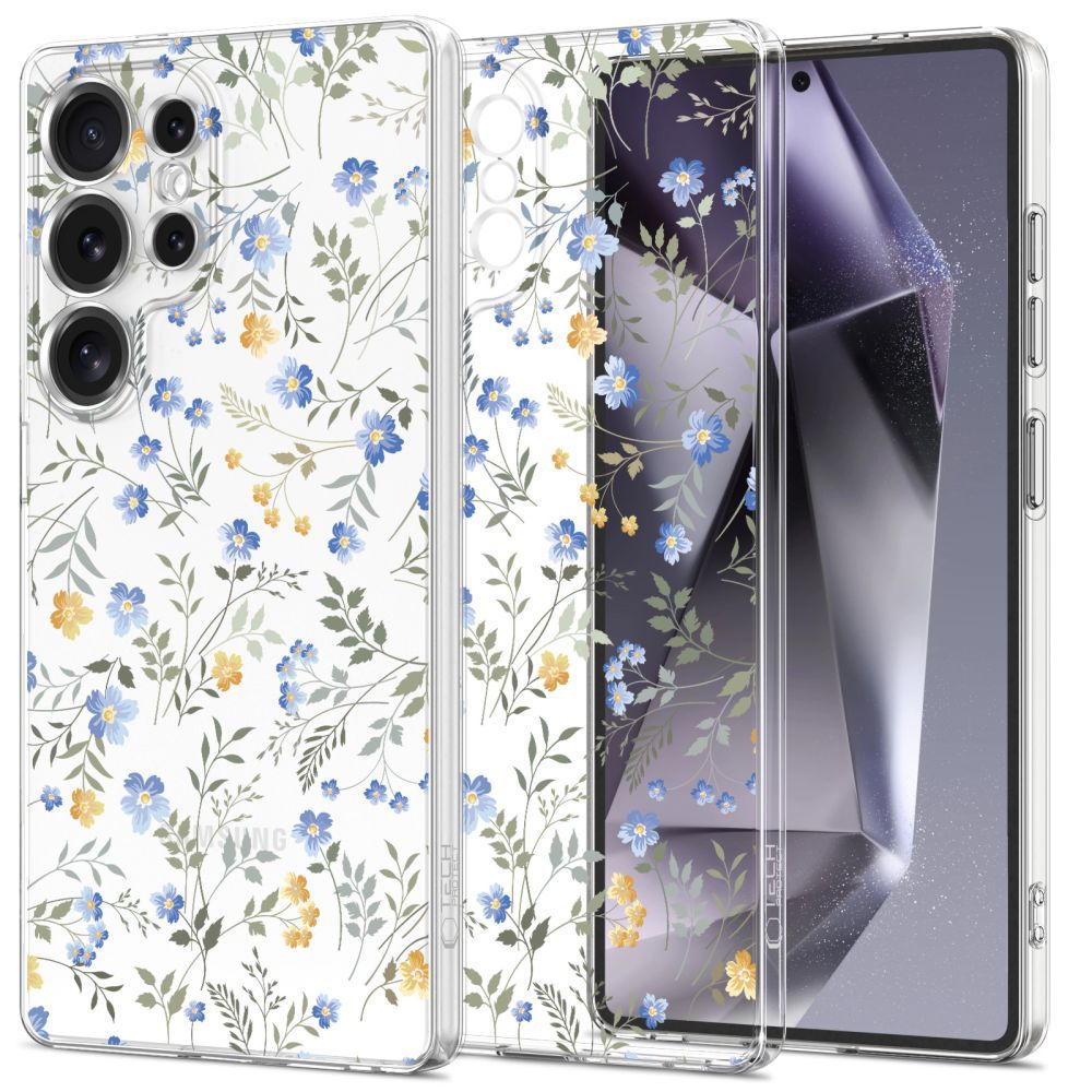 Tech-Protect Galaxy S25 Ultra Skal FlexAir Spring Flowers