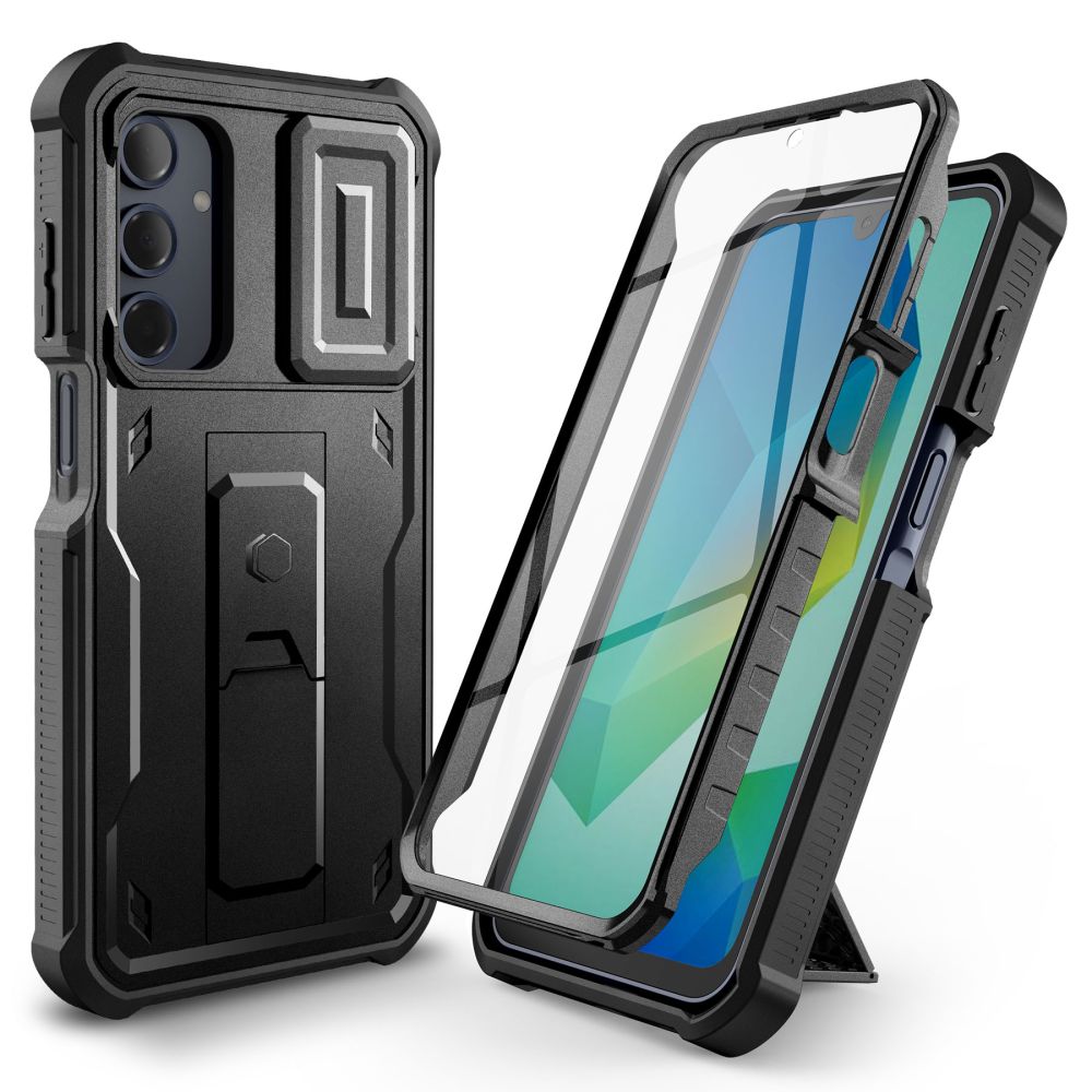 Tech-Protect Galaxy A16 4G/5G Skal Kevlar Cam+ Svart