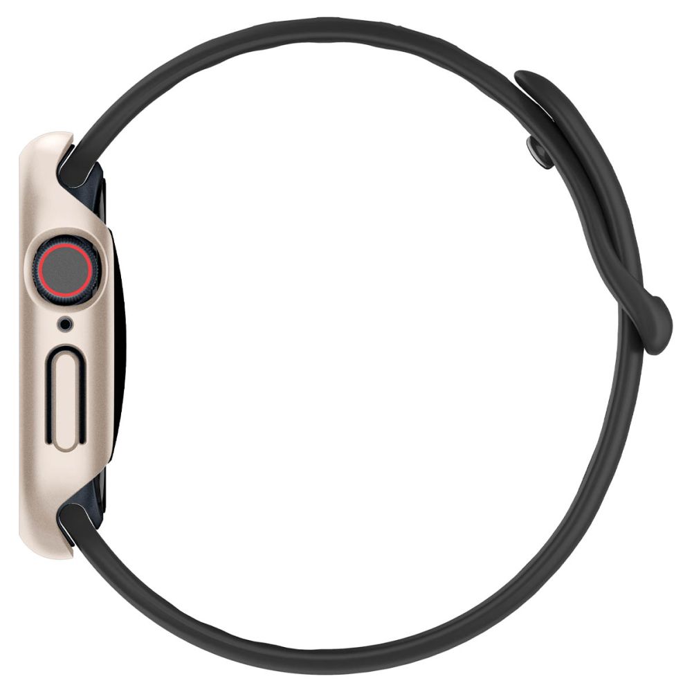 Spigen Apple Watch 10 (42 mm) Skal Thin Fit Starlight