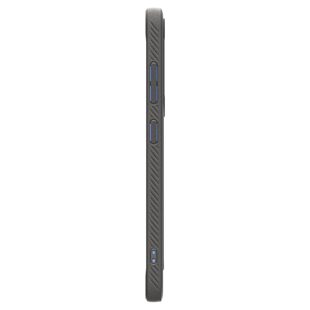 Spigen Galaxy S25 Skal MagSafe Rugged Armor Marble Grey