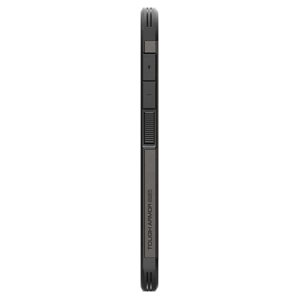 Spigen Galaxy S25 Skal MagSafe Tough Armor Gunmetal