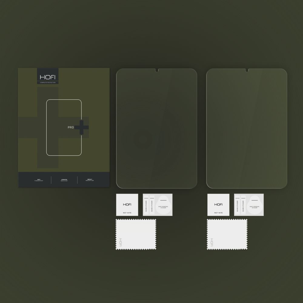 HOFI iPad Mini 2024 / 2021 2-PACK Skärmskydd Pro+ Härdat Glas