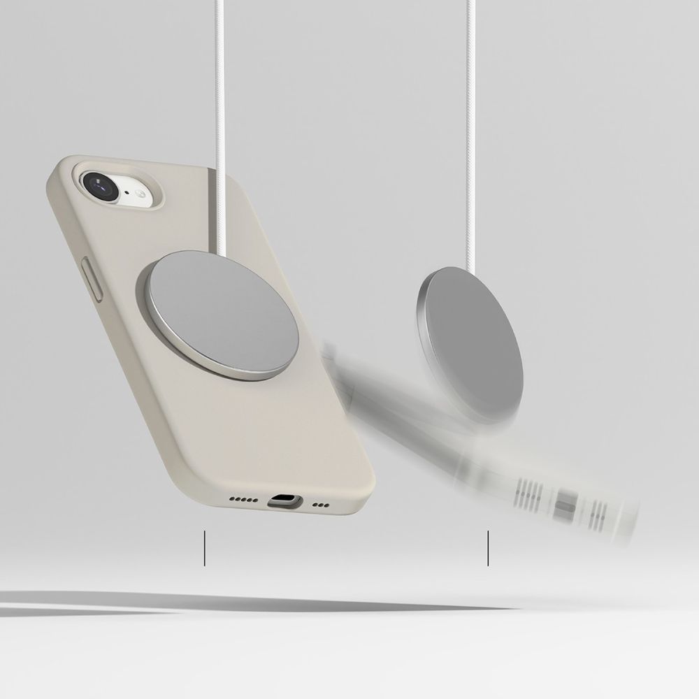 Ringke iPhone 16e Skal MagSafe Silikon Stone