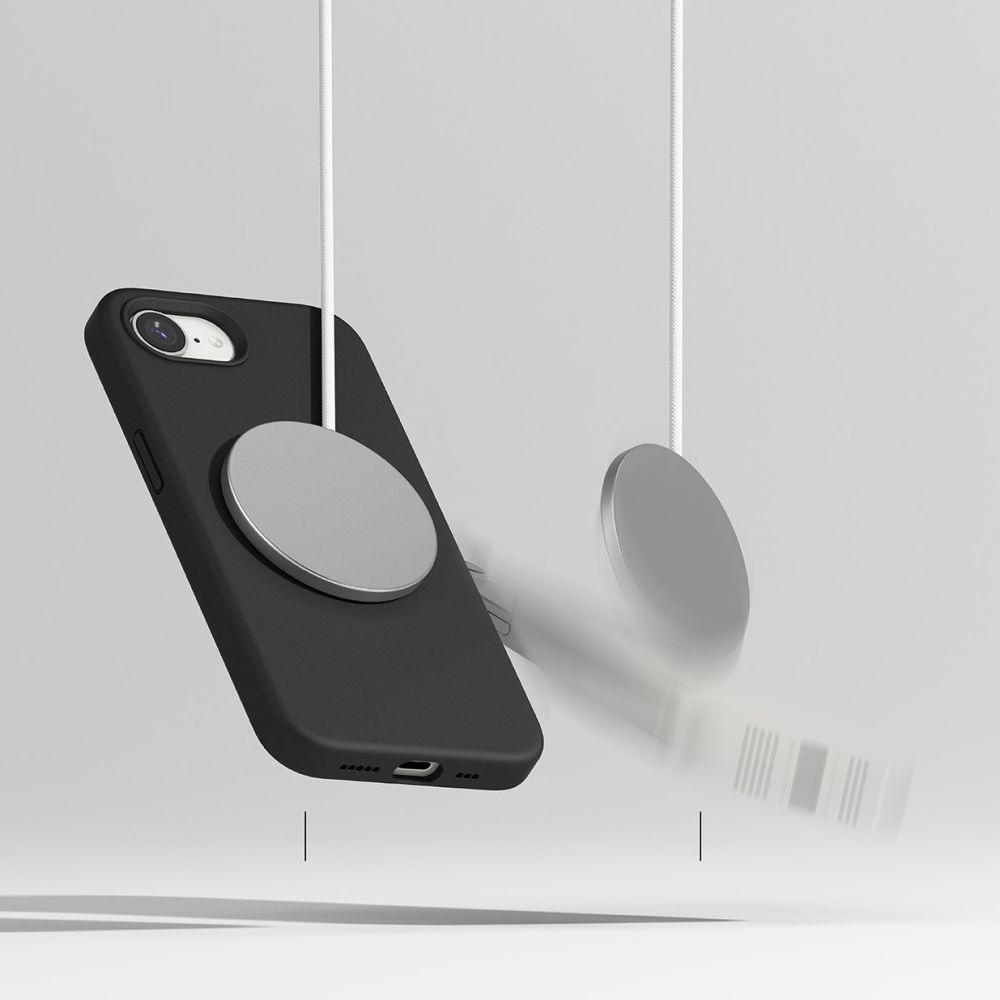 Ringke iPhone 16e Skal MagSafe Silikon Svart