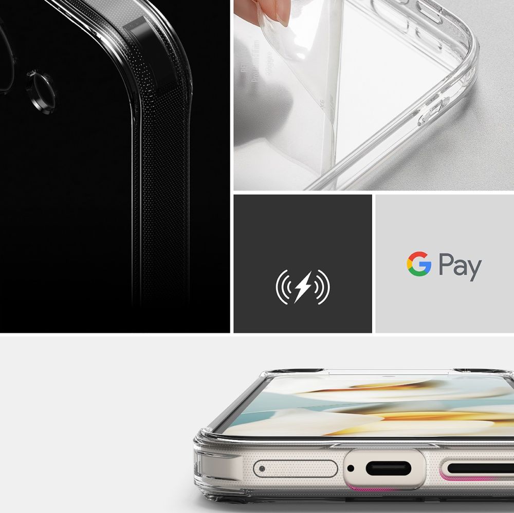 Ringke Google Pixel 9a Skal Fusion Transparent