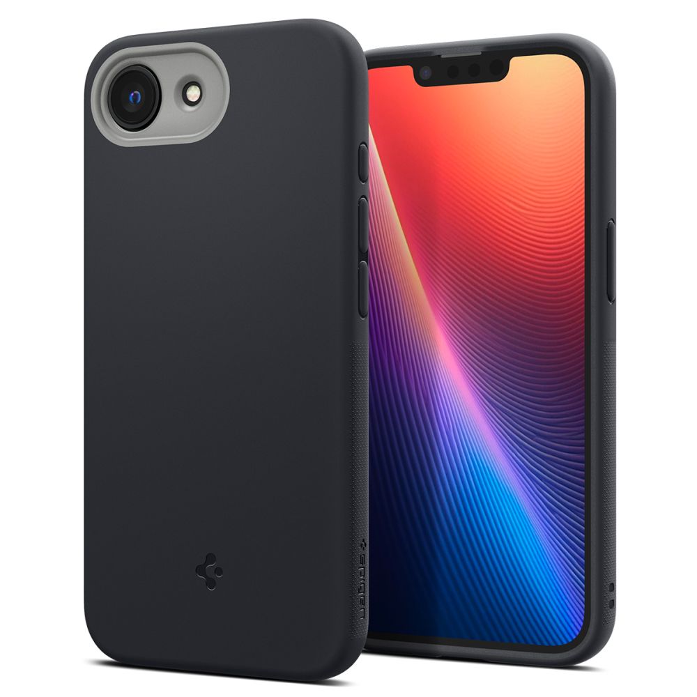 Spigen iPhone 16e Skal MagSafe Mag NanoPop Black Sesame