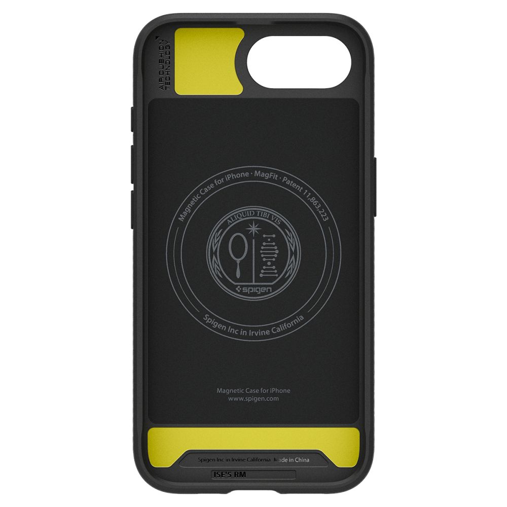Spigen iPhone 16e Skal MagSafe Mag Rugged Armor Svart