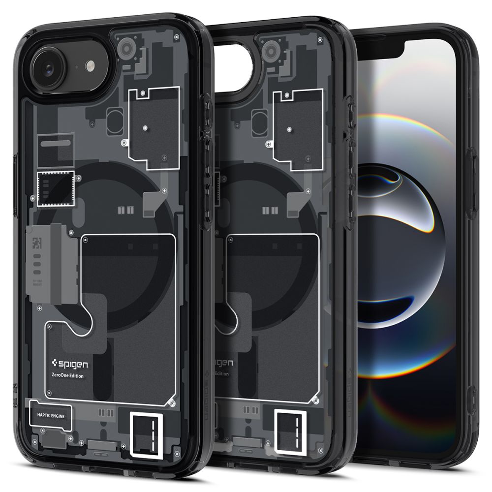 Spigen iPhone 16e Skal MagSafe Ultra Hybrid Zero One Svart