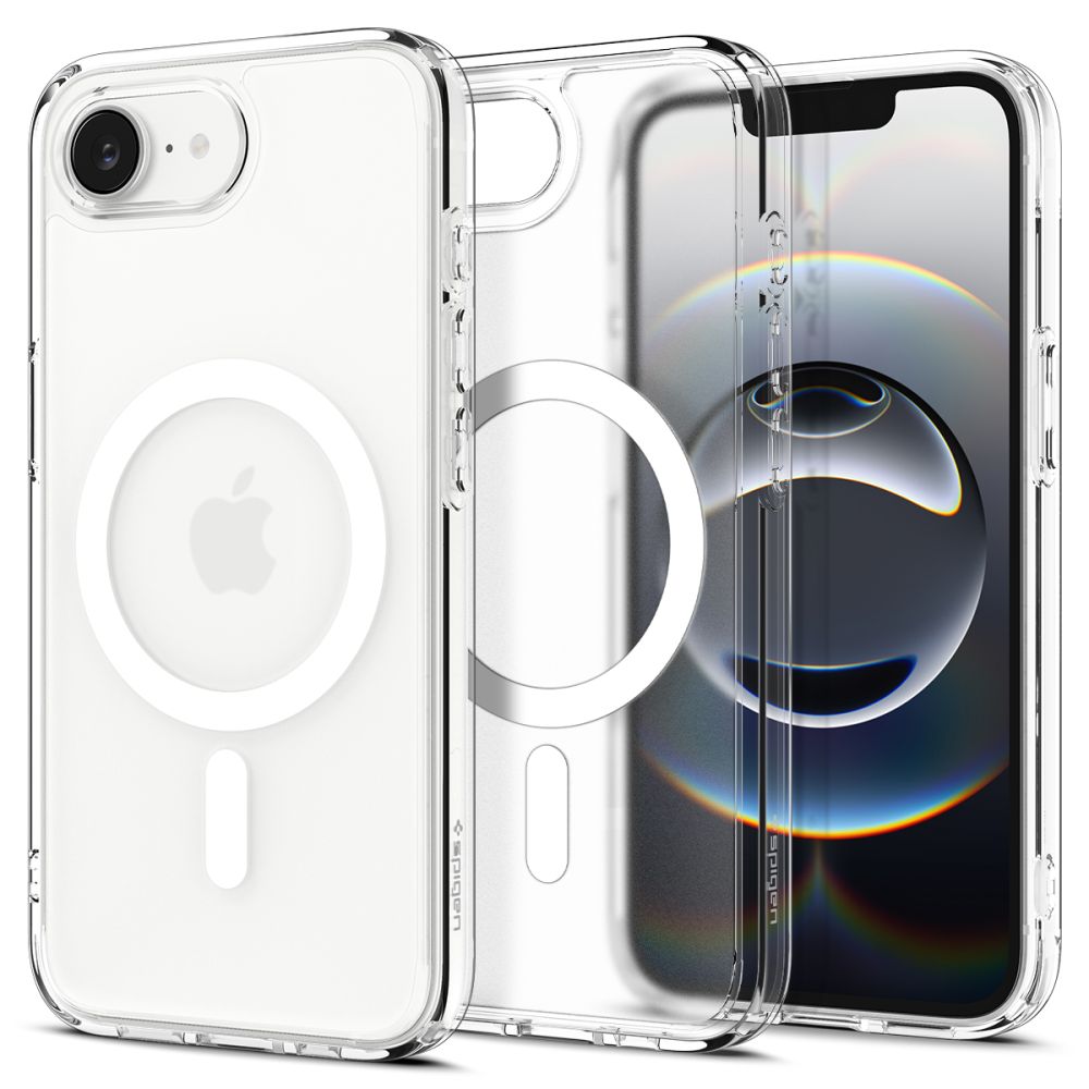 Spigen iPhone 16e Skal MagSafe Ultra Hybrid Frost White