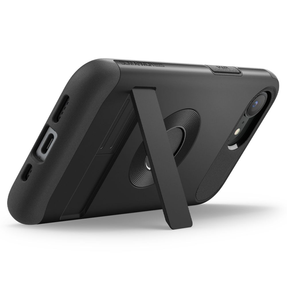 Spigen iPhone 16e Skal MagSafe Slim Armor Svart
