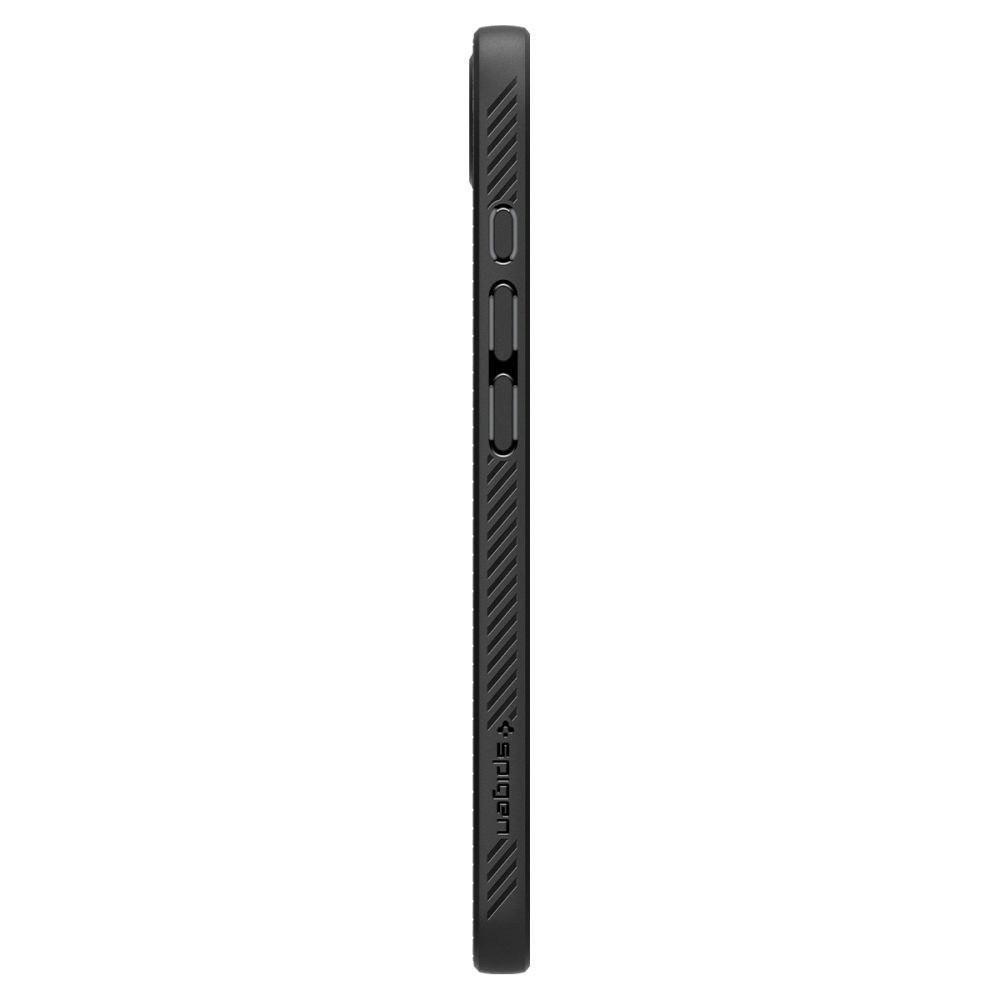 Spigen iPhone 16e Skal Liquid Air Matt Svart