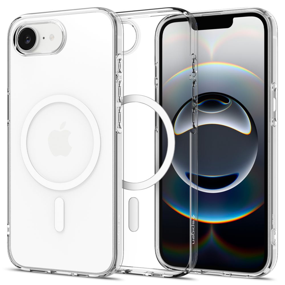 Spigen iPhone 16e Skal MagSafe Liquid Crystal Clear