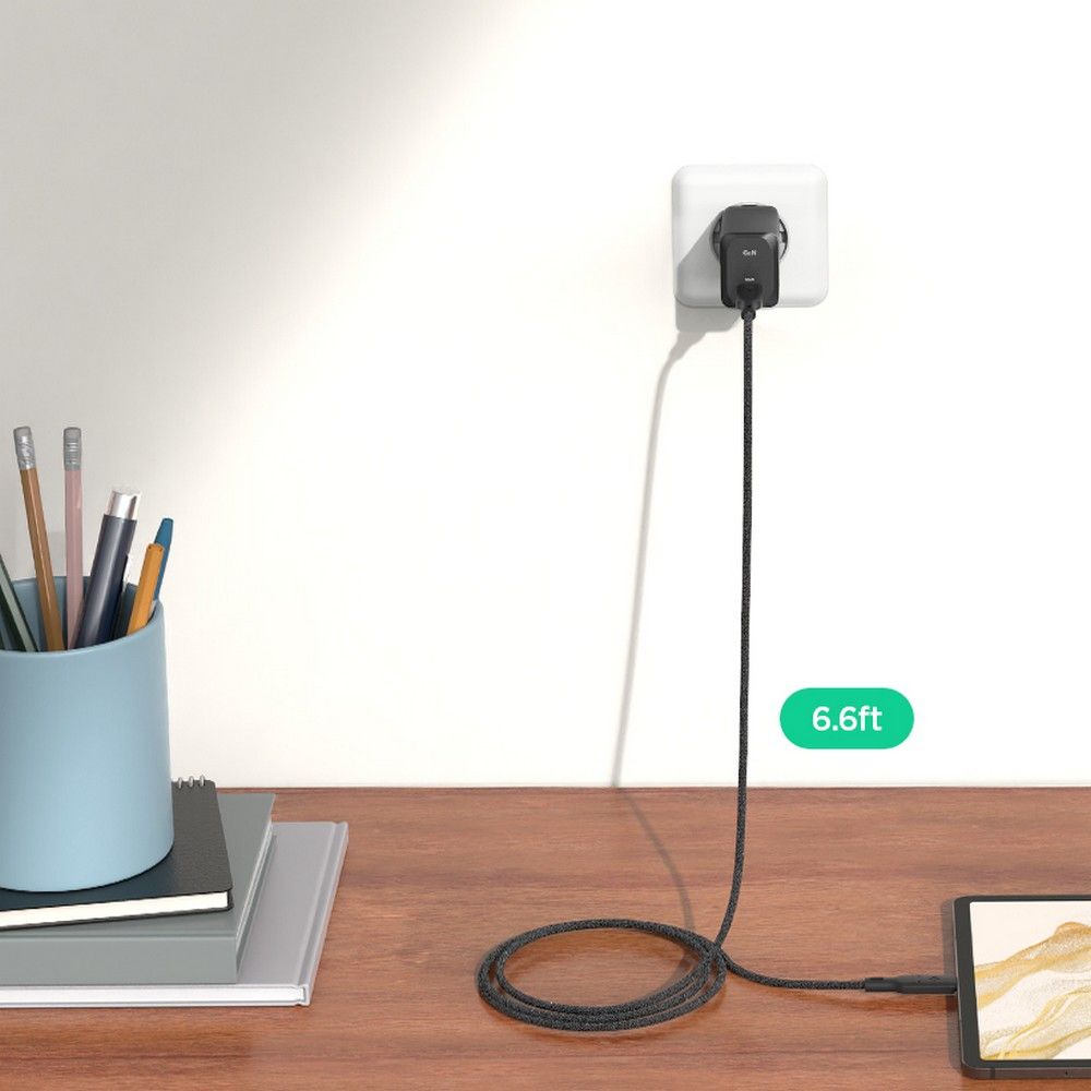 Spigen 65W USB-C Väggladdare Inkl. USB-C-USB-C Kabel ArcStation