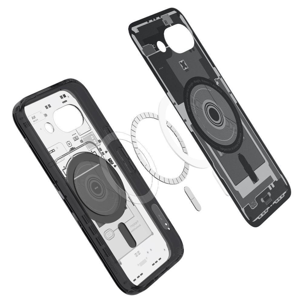 Spigen Google Pixel 9a Skal MagSafe Ultra Hybrid Zero One Svart