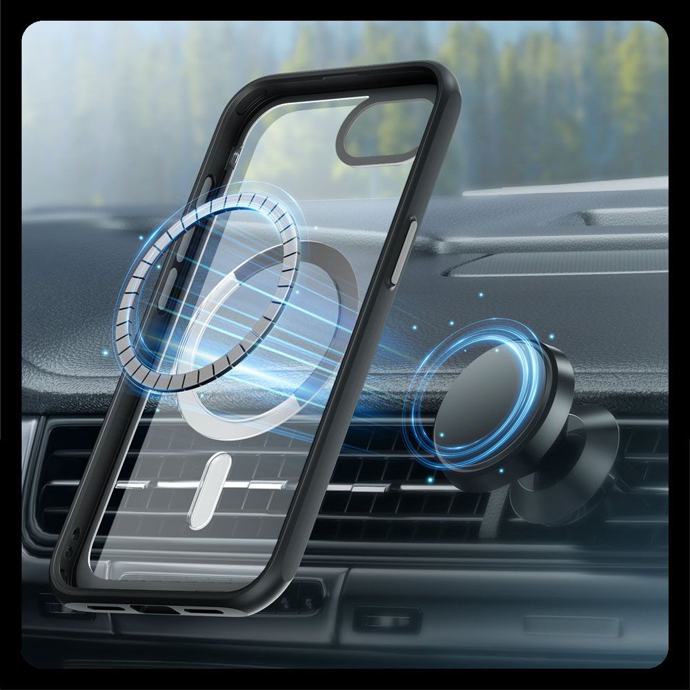 Supcase iPhone 16e Skal MagSafe Unicorn Beetle Svart