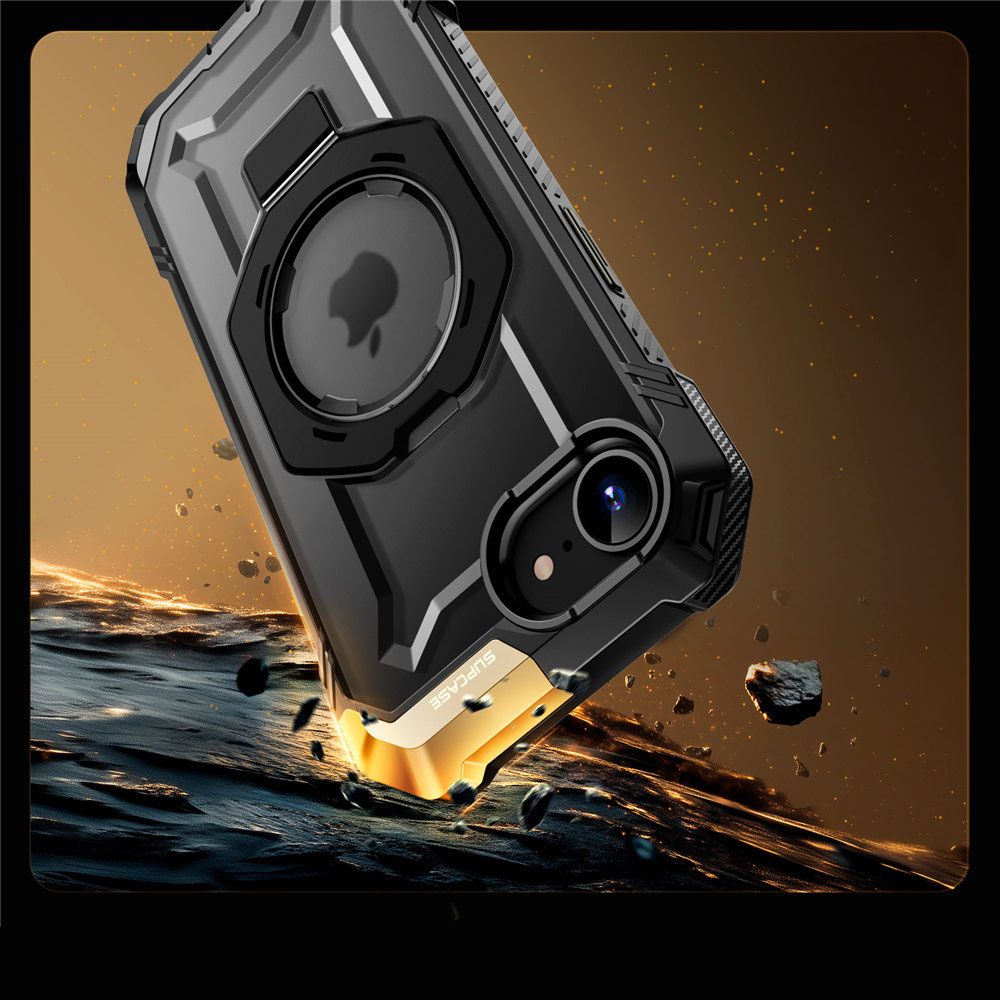Supcase iPhone 16e Skal MagSafe UB Grip Svart