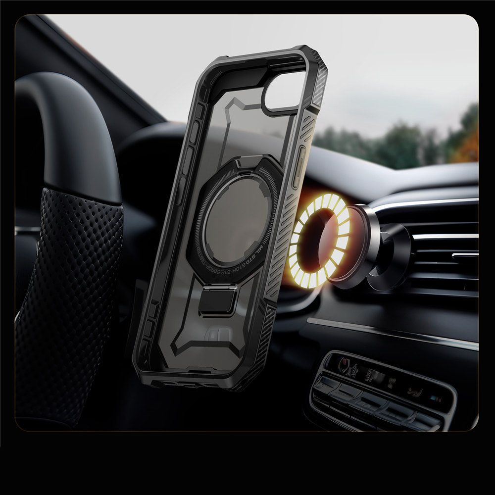 Supcase iPhone 16e Skal MagSafe UB Grip Svart