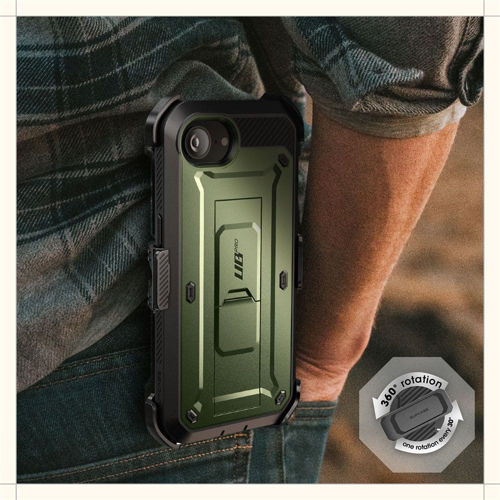 Supcase iPhone 16e Skal Unicorn Beetle Pro Guldan