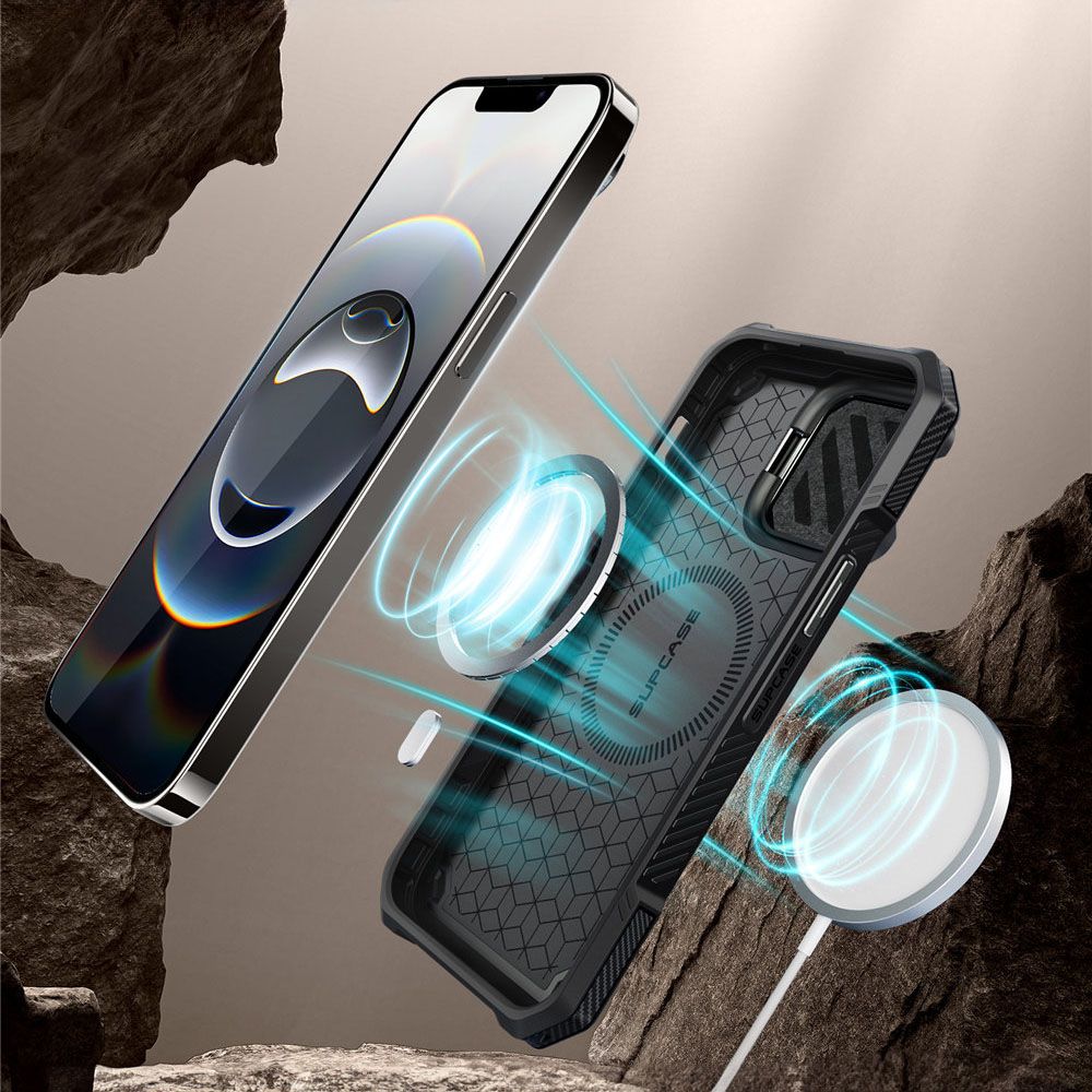 Supcase iPhone 16e Skal MagSafe UB XT Svart